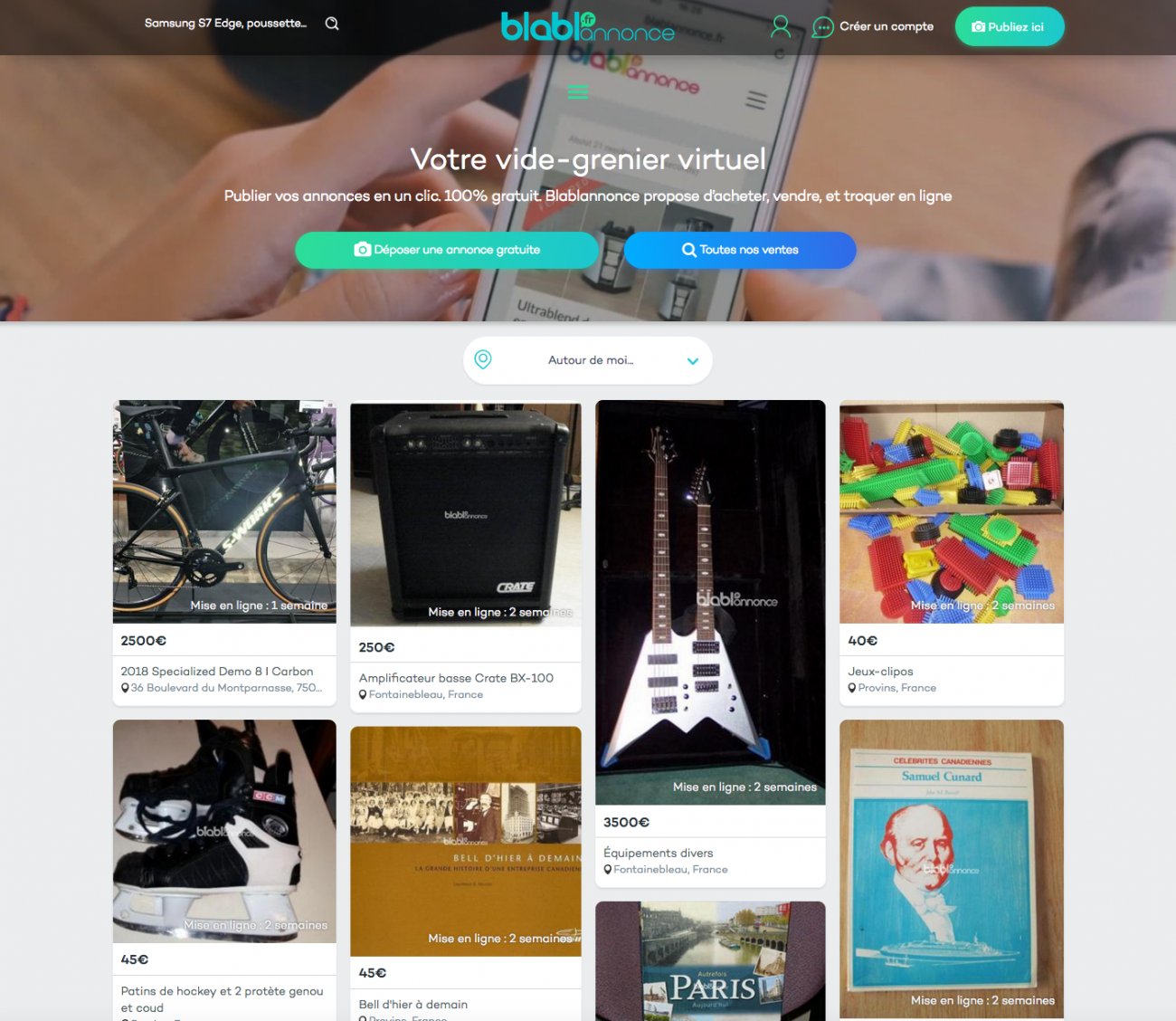 Visitez Blablannonce.fr votre vide-grenier virtuel