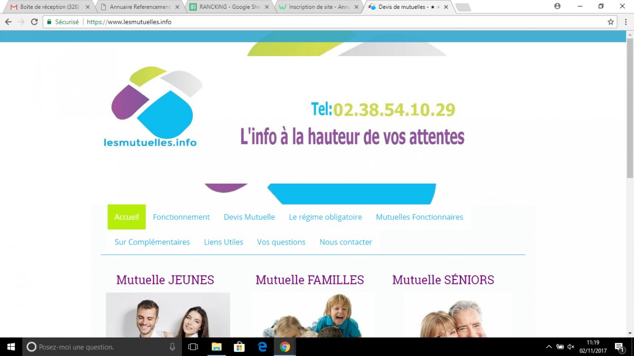 Visitez les mutuelles info 