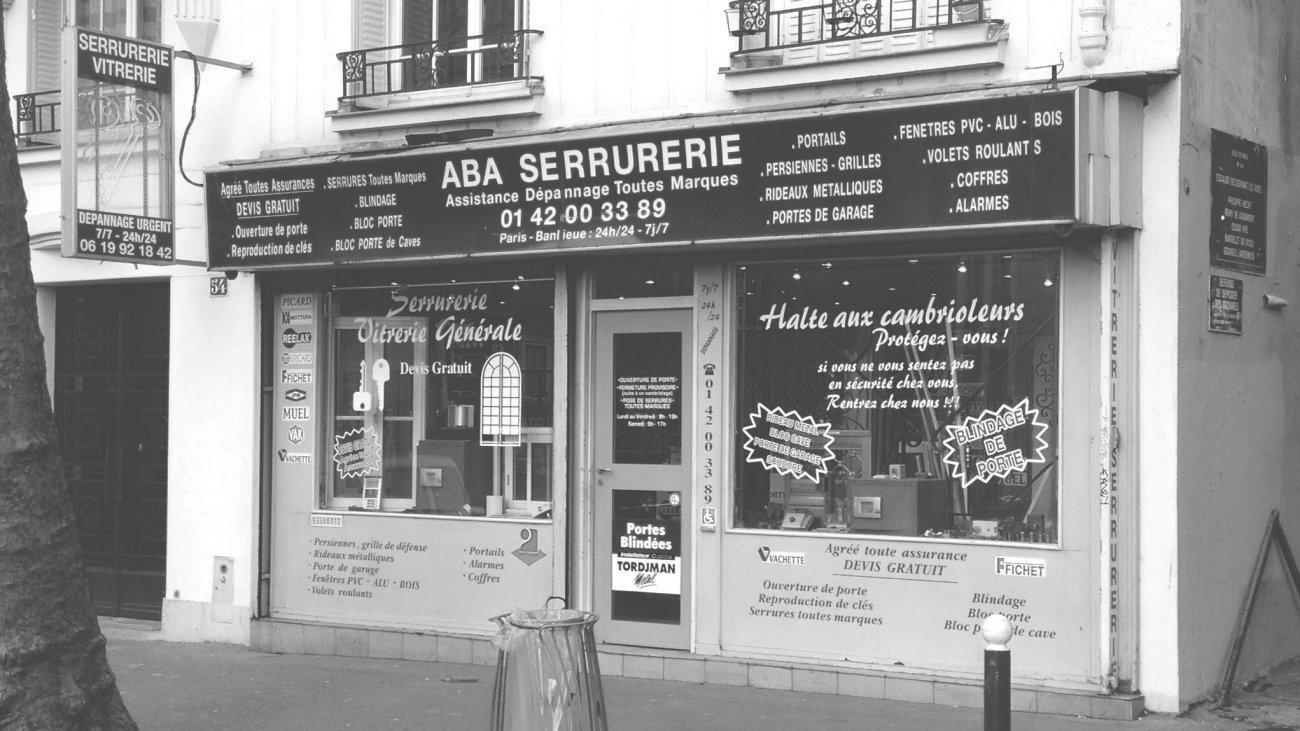Visitez ABA SERRURERIE : Serrurier à Paris
