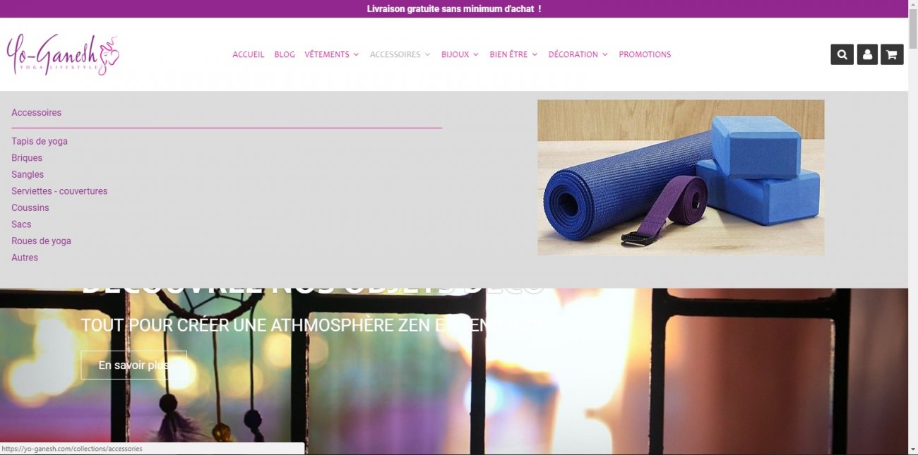 Visitez Yo-Ganesh - Yoga lifestyle