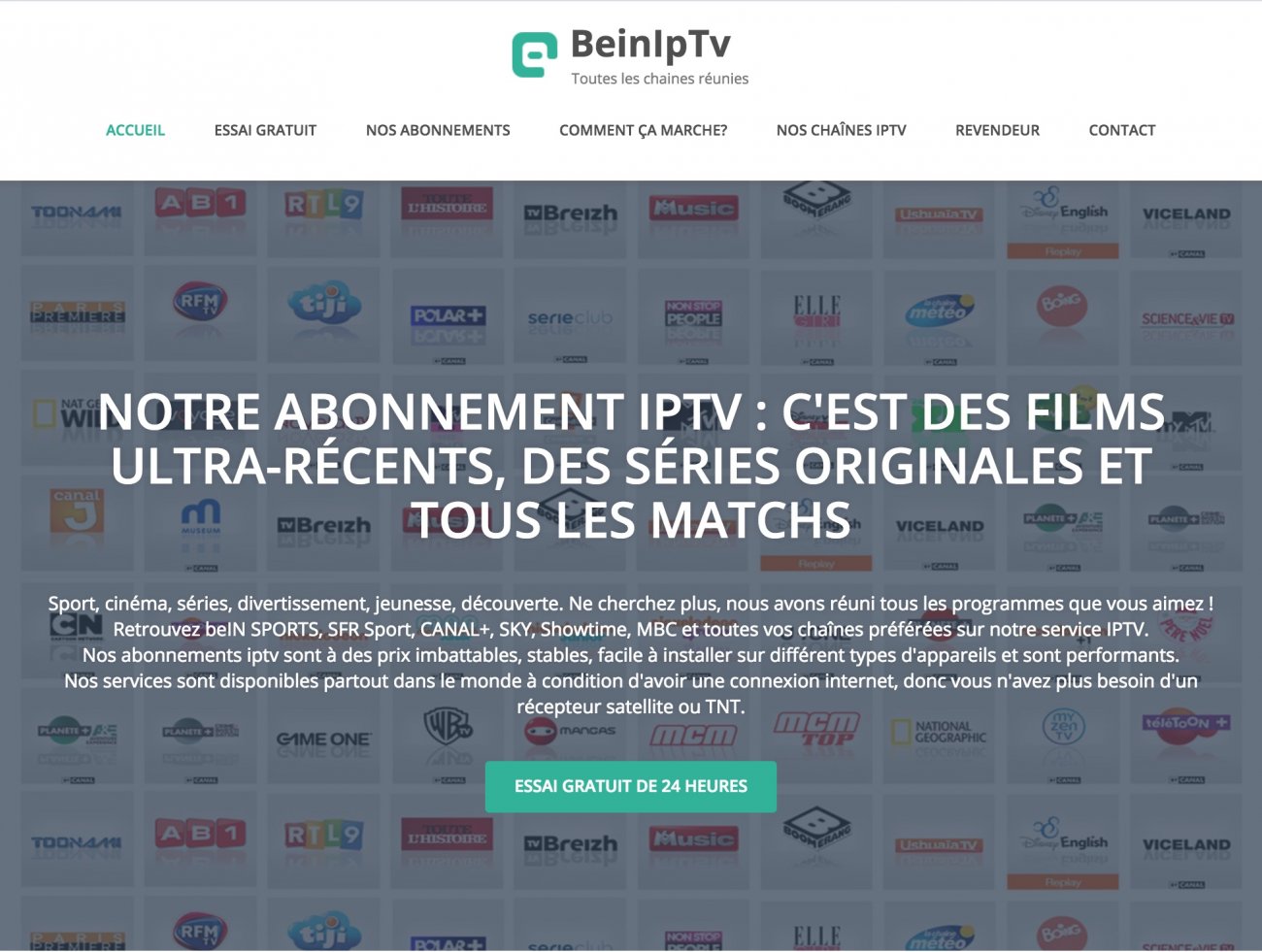 Visitez BEIN IPTV