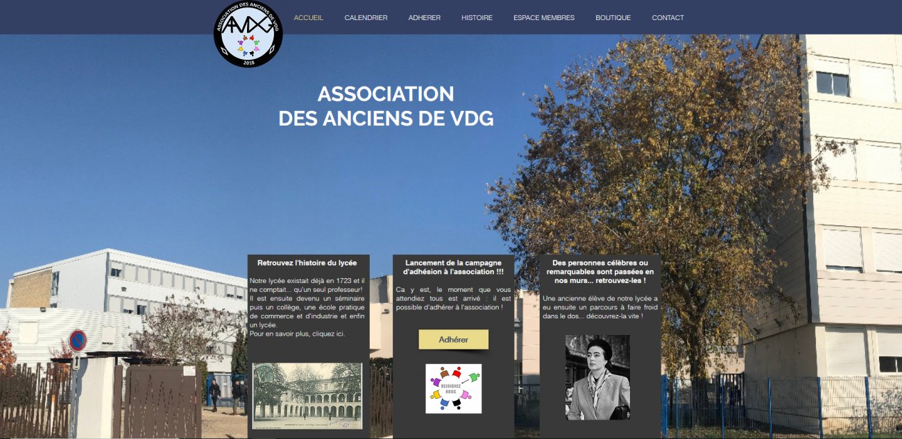 Visitez AAVDG - Association des Anciens de VDG