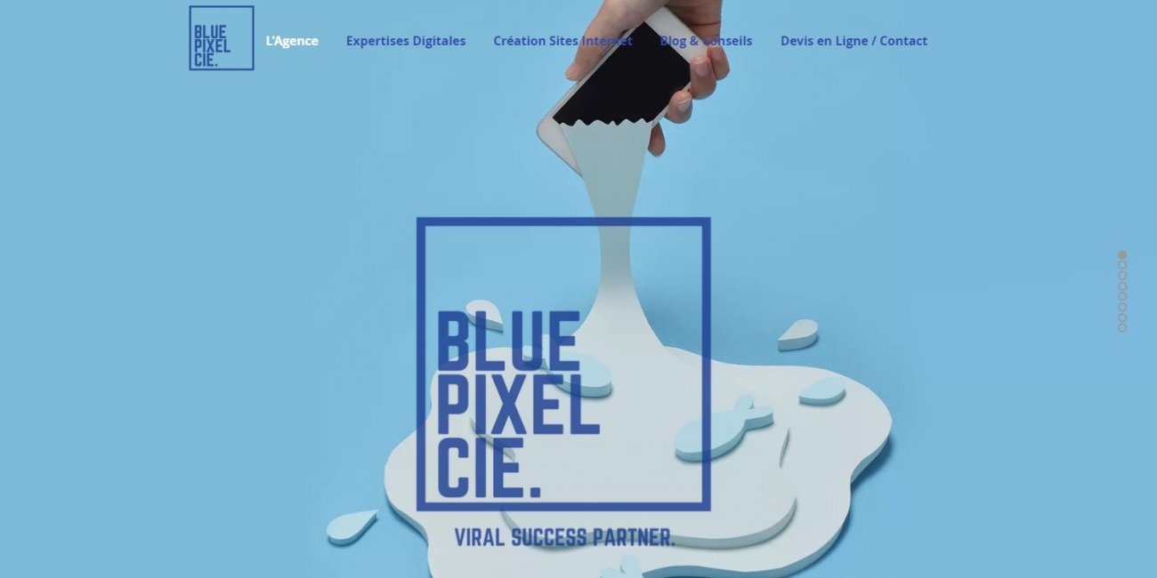 Visitez Création site Internet Grenoble | BluePixelCie