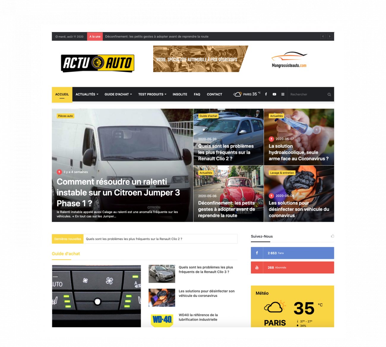Visitez Actuauto.fr | La référence en matière d'automobile.