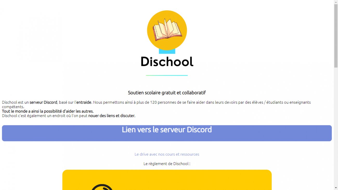 Visitez Dischool