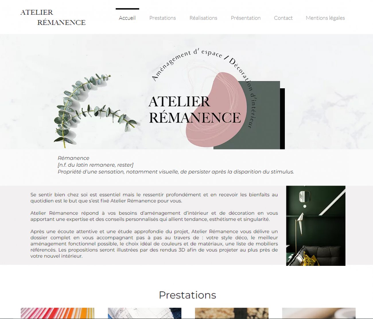 Visitez ATELIER RÉMANENCE